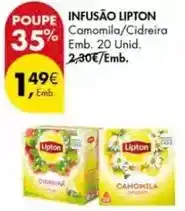 Pingo Doce Lipton - infusão promoção