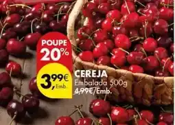 Pingo Doce Cereja promoção