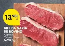 Pingo Doce A+ - bife da vazia de bovino promoção