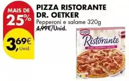 Pingo Doce Dr. oetker - pizza ristorante promoção
