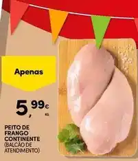 Continente Continente - peito de frango promoção