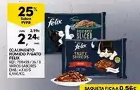 Continente Purina - alimento humido p/gato felix promoção