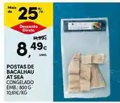 Continente Postas de bacalhau promoção