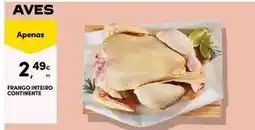 Continente Continente - frango inteiro promoção