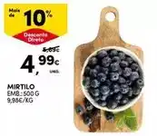 Continente Mirtilo promoção