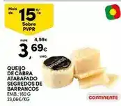 Continente Continente - queijo de cabra promoção