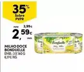 Continente Bonduelle - milho doce promoção