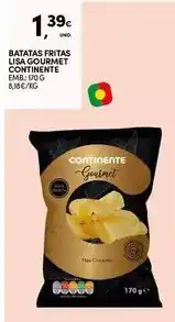 Continente Continente - batatas fritas lisa gourmet promoção
