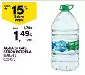 Continente Serra da estrela - água s/gas promoção