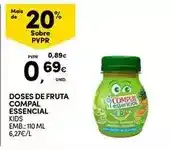 Continente Compal - doses de fruta promoção