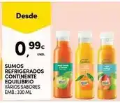 Continente Continente - sumos refrigerados promoção
