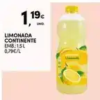 Continente Continente - limonada promoção