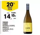 Continente Carm - vinho promoção