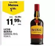 Continente Beirão - licor promoção