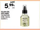 Continente Mylabel - glam oil promoção