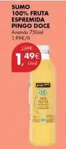 Pingo Doce Pingo doce - sumo 100% fruta promoção