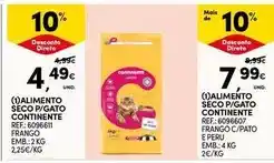Continente Continente - alimento seco p/gato promoção