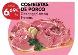 Pingo Doce Costeletas de porco promoção