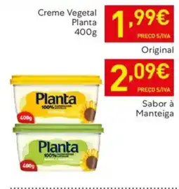 Recheio Creme Vegetal Planta Sabor à Manteiga promoção