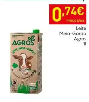 Recheio Leite Meio-Gordo Agros promoção