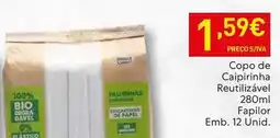 Recheio Bio - copo de caipirinha reutilizável promoção