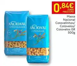 Recheio Nacional - massa cotovelinhos/ cotovelos/cotovelos promoção