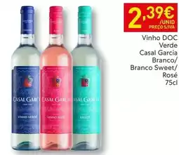 Recheio Casal garcia - vinho verde promoção