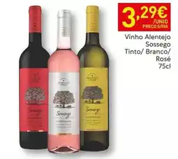 Recheio Sossego - vinho alentejo tinto promoção