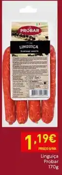 Recheio Probar - linguiça promoção