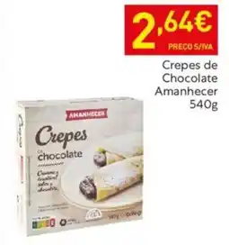 Recheio Crepes de Chocolate Amanhecer promoção