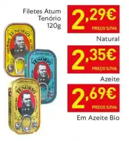 Recheio Filetes Atum Tenório PREÇO S/IVA Natural promoção
