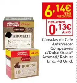 Recheio Cápsulas de Café Amanhecer Compatíveis promoção