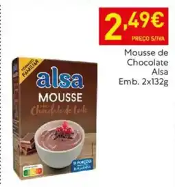 Recheio Mousse de Chocolate Alsa promoção