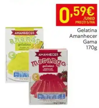 Recheio Gelatina Amanhecer Gama promoção
