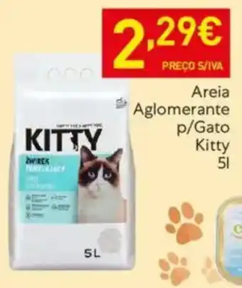 Recheio Areia Aglomerante p/Gato Kitty promoção
