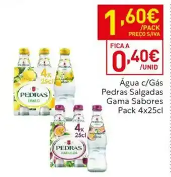 Recheio Água c/Gás Pedras Salgadas Gama Sabores promoção