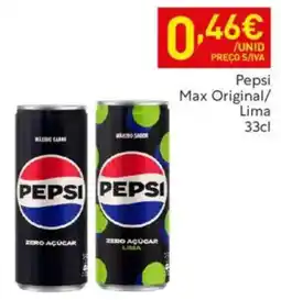 Recheio Pepsi Max Original/ Lima promoção
