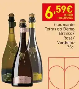 Recheio Espumante Terras do Demo promoção