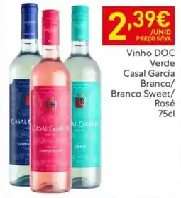 Recheio Vinho DOC Verde Casal Garcia promoção