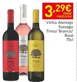 Recheio Vinho Alentejo Sossego promoção