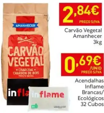 Recheio Carvão Vegetal Amanhecer promoção