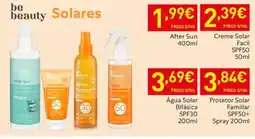 Recheio Creme Solar Facil SPF50 promoção