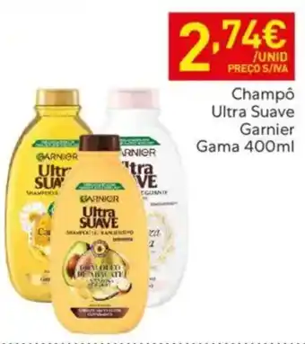 Recheio Champô Ultra Suave Garnier Gama promoção