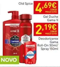 Recheio Old Spice Gel Duche Gama promoção