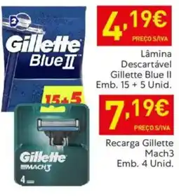 Recheio Lâmina Descartável Gillette Blue II promoção