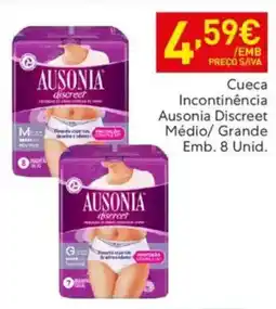 Recheio Cueca Incontinência Ausonia Discreet Médio/ Grande promoção