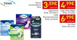 Recheio Penso Incontinência Tena Lady Maxi Night promoção