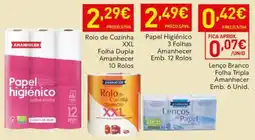 Recheio Rolo de Cozinha XXL Folha Dupla Amanhecer 10 Rolos promoção