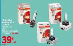 E.Leclerc Osram - lampada xenon 35 w promoção
