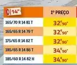 E.Leclerc 165/70 r14 81 t promoção